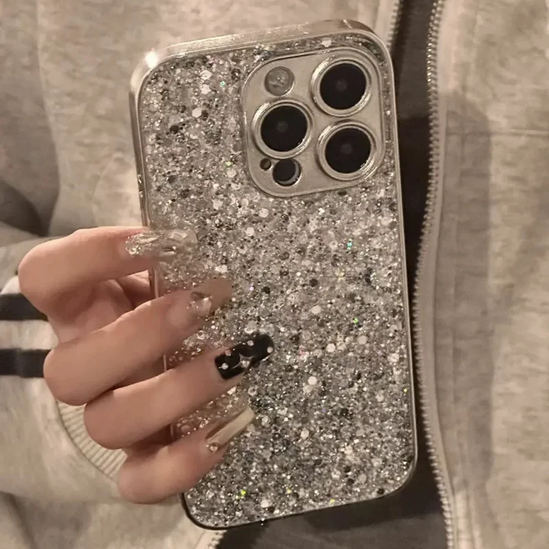 Luxury Glitter Bling Phone Case - Shockproof Bumper Cover