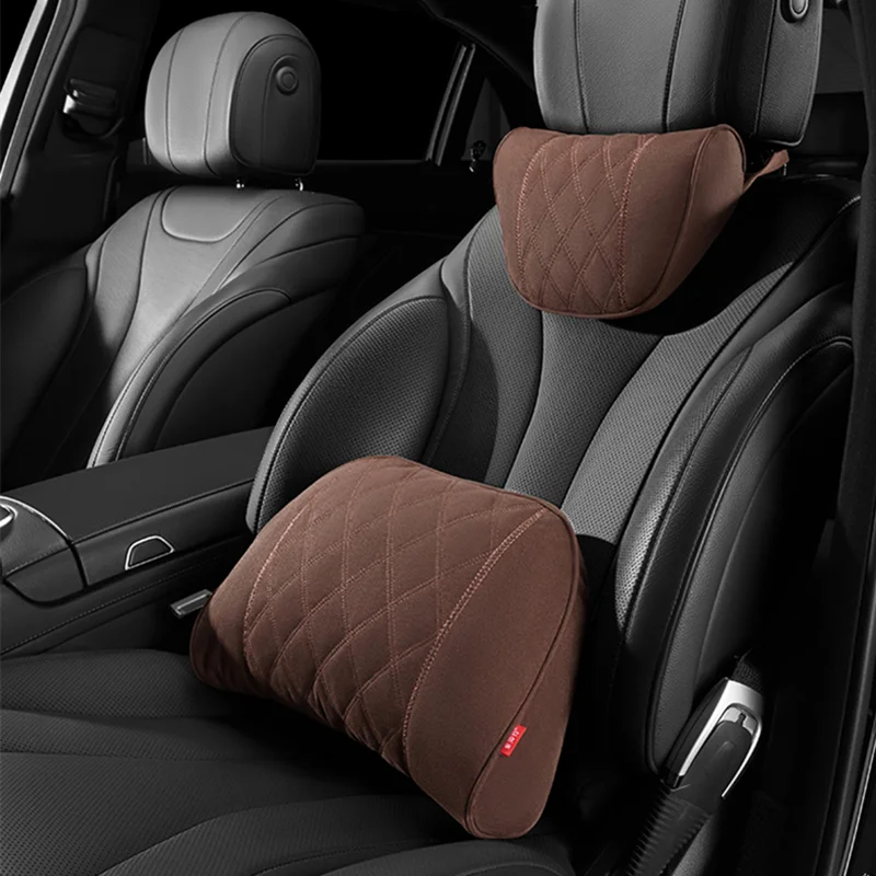 Car Accessories High Quality Material Neck Headrest Back Pillows