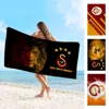 G-Galatasarays Logo Microfiber Printed Beach Towel Mountain Climbing Yoga Beach Swimming Running Absorbent Soft Towel 1