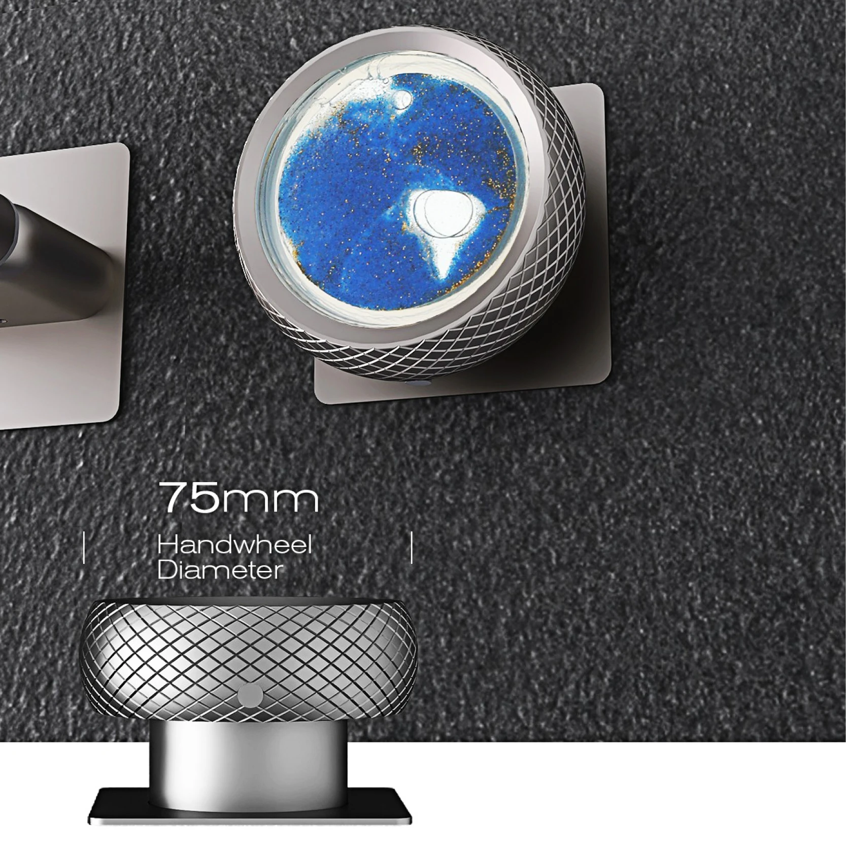 LED Digital Waterfall Basin Faucet 2