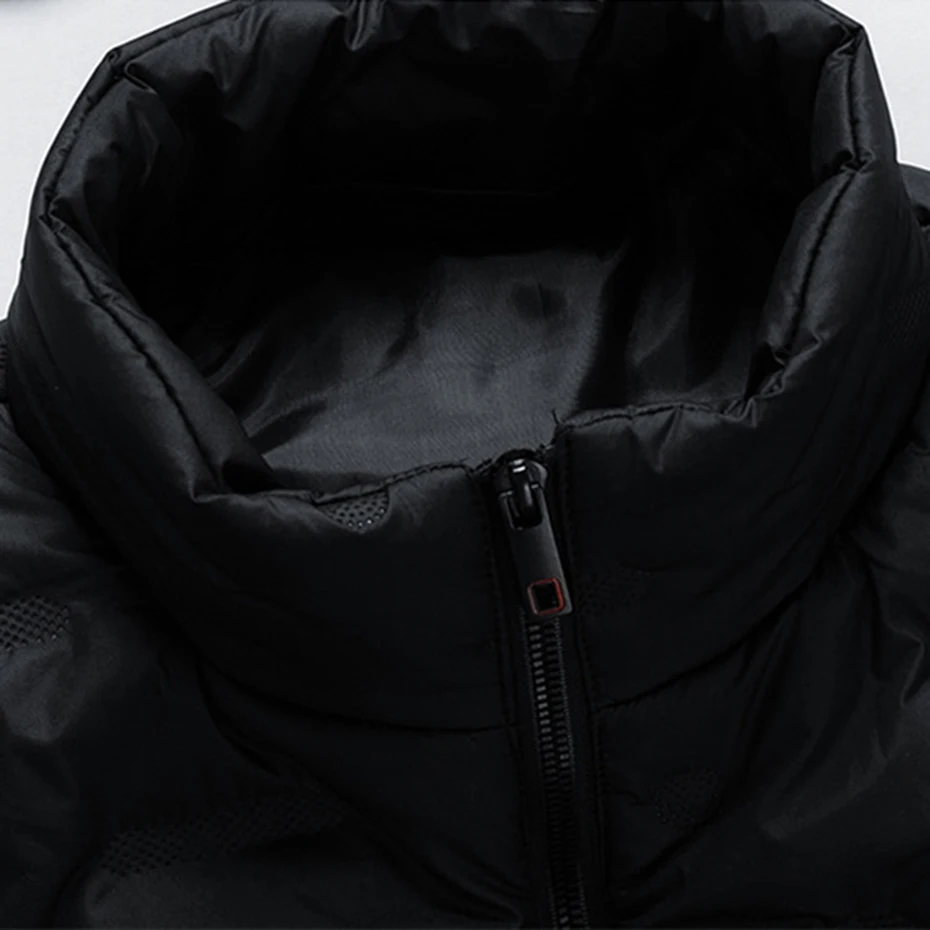 Men's Winter Padded Vest Plus Size Waistcoat Thicken Warm Jacket Parkas Coat Big Size 8XL 7XL Outwear 5