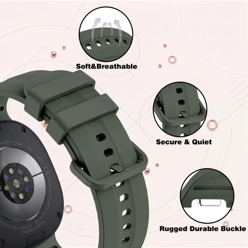 Original Sport Silicone Wristband Strap - Premium Watch Band Bracelet