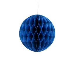 Vibrant Honeycomb Ball Decoration for Celebrations and Events (Royal blue)