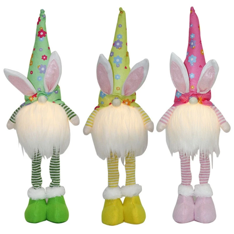 

Кролик, плюшевые игрушки, куклы, украшения, домашняя вечеринка, пасхальное украшение для стола, детский пасхальный подарок, в