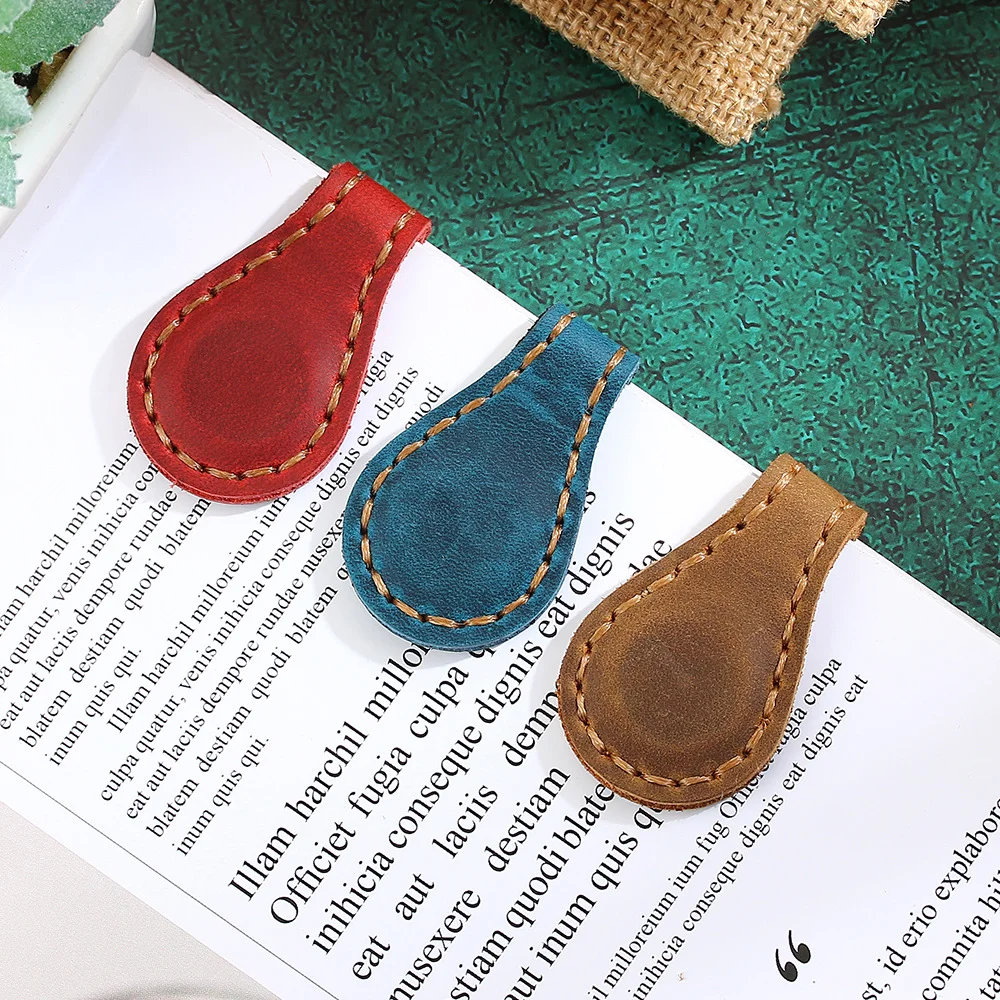 Personalized Memorial Leather Bookmark with Name Magnetic Bookmark Clasp MOM DAD LOVE Day Birthday Gift