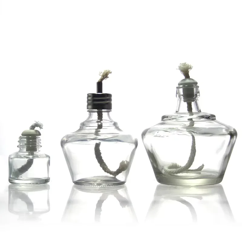 HAITING 150ml Glass Alcohol Lamp For Lab Heating With Wicks 60ml 250ml Chemical Laboratory Supplies