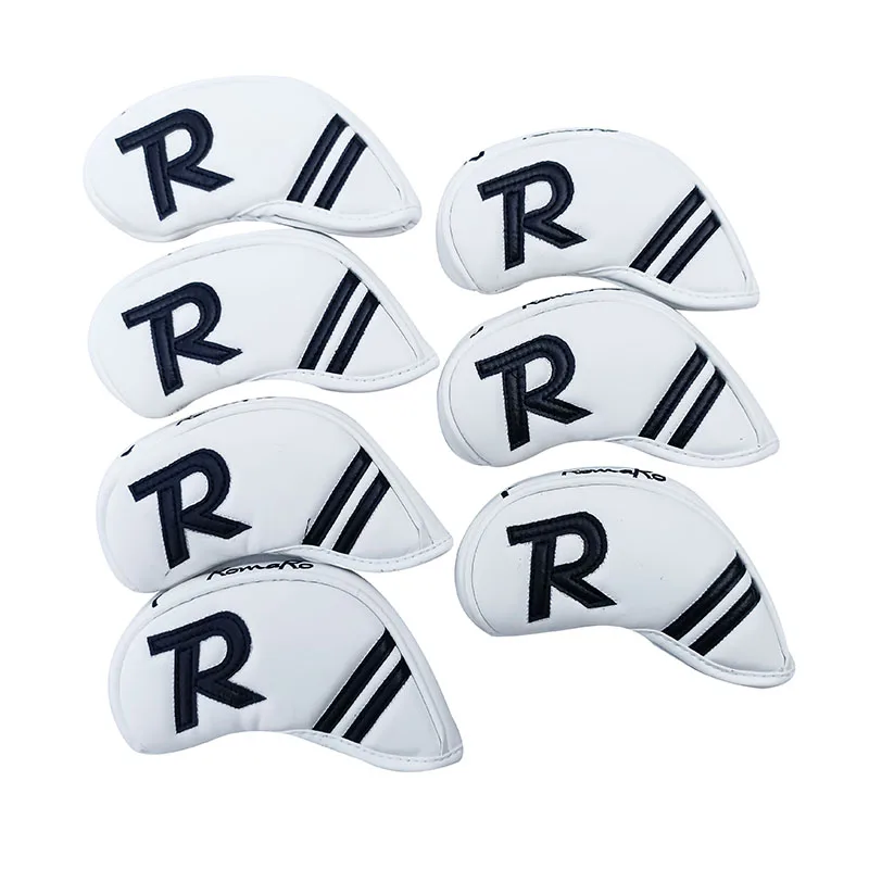New Golf Iron Head Covers With Closure PU Romaro Golf Irons