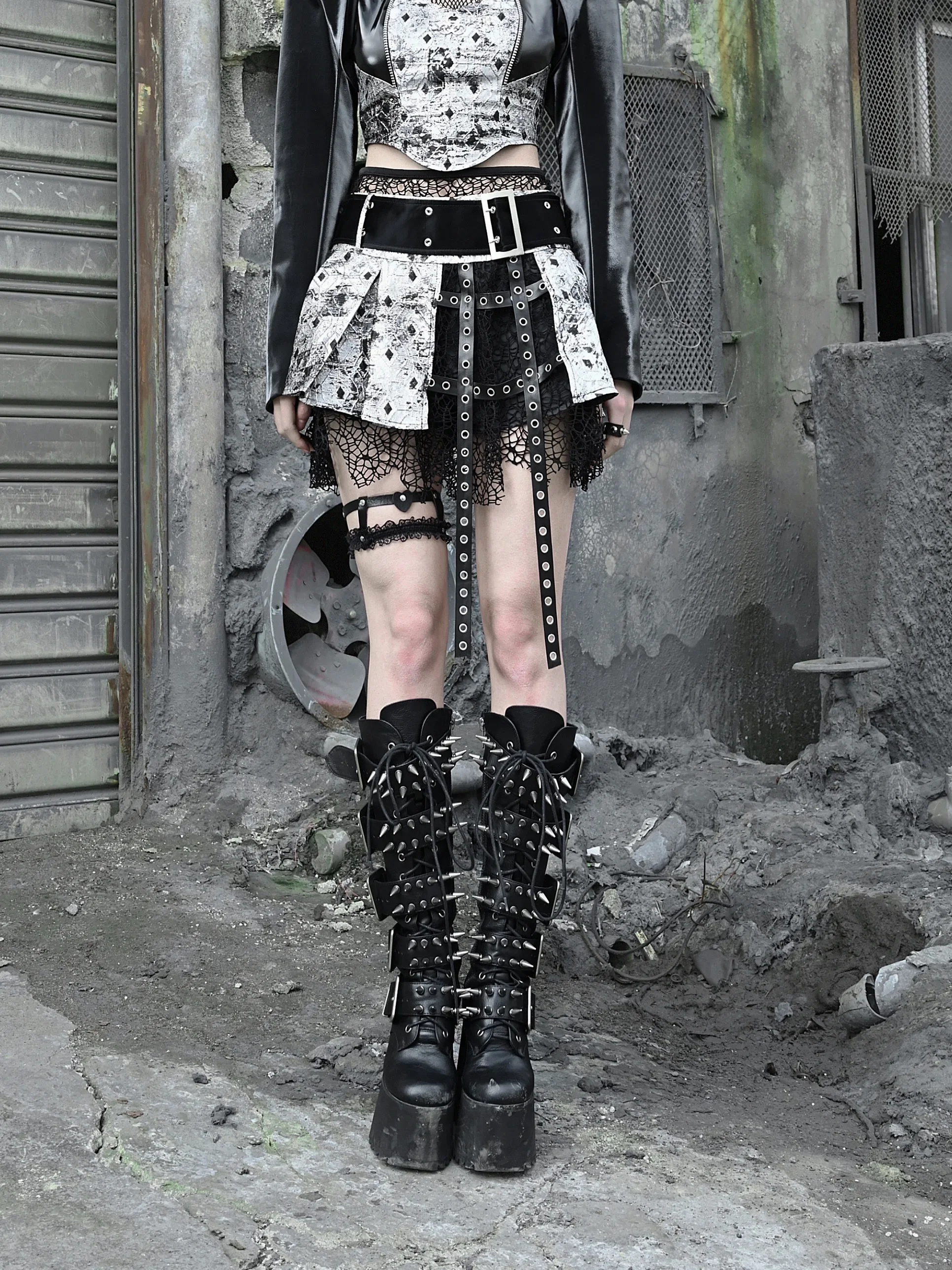 スカート inner pants mini skirt punk grunge Y2K Sad4812fe0e6b4828b5ac1d7c9d5bf