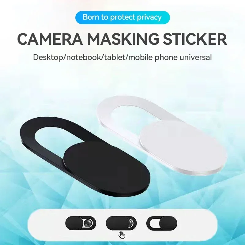 Copertura Universale Per Webcam Otturatore Magnete Slider Anti Spy Camera Coverlens Privacy Sticker Per Ipad Web Laptop Pc Camera Phone