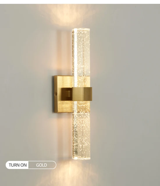 Lampada Da Parete LED Oro - Luce Calda Per Interni Moderni - Foto 6