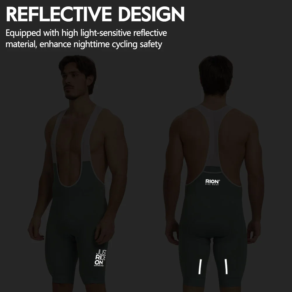 RION Cycling Shorts cycling bib shorts cycling shorts Men Mountain Bike MTB Motorcycle Bibs Padded Tights Pro Bicycle Clothes Riding Biker Braces Dolomiti 8 Hours