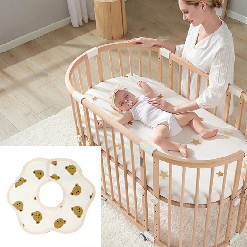 

Kid Saliva Towel Newborn Burping Cloth Soft Neck Scarf Feeding Bib for Boy Girls