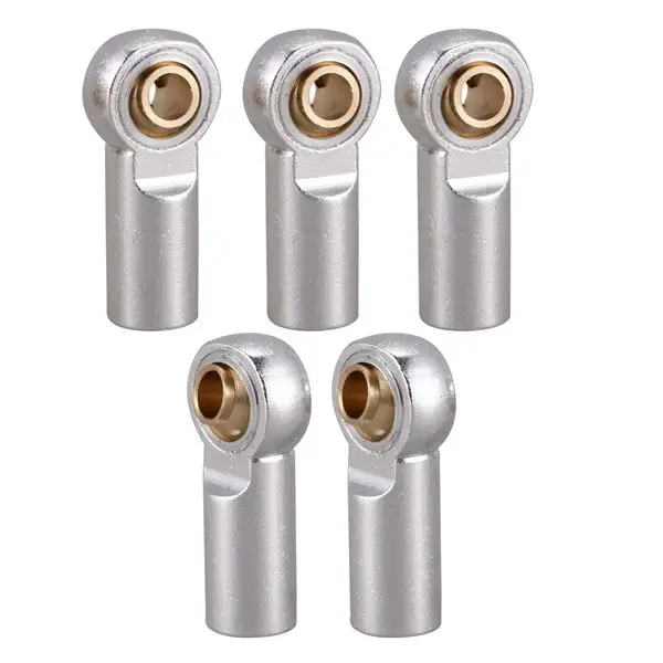 10Pcs Metal M3 Link Tie Rod End Ball Joint for 1/10 RC Car Crawler AXIAL SCX10 D90 D110 Tamiya CC01,Silver image 5