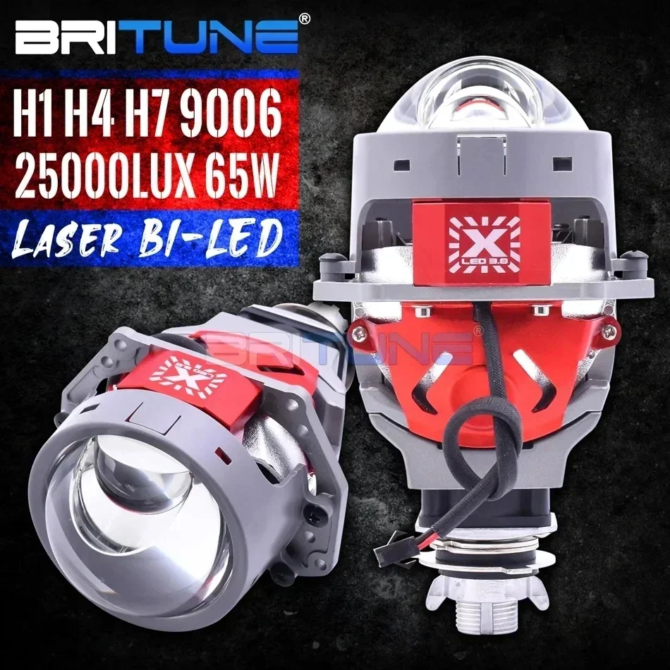 Laser BI-LED Projector Lens 25000LM Ultra-Brightness For Hella 3R  Automotive LED Headlight H1 H4 H7 9005 9006 Car Lamp Retrofit - AliExpress