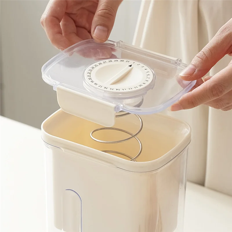 Food Strainers Yogurt Strainer With Lid Fine Yogurt Filter With Countdown Timer Reusable Juicing Food Sieve Strainerb64b