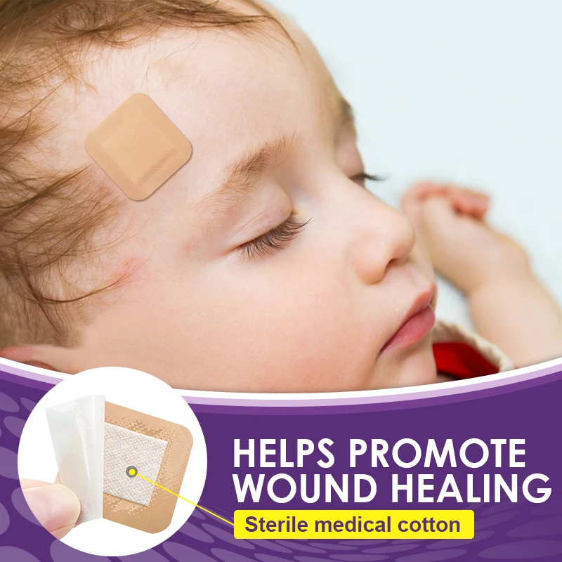 Waterproof BandAid Adhesive Bandage 50pcs First Aid Kit Supplies Sterility Wound Bandage Hemostatic Patch Band-Aid Plaster A1582