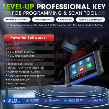 Autel MaxiIM IM508S Key Programmer OBD2 Scanner Auto Diagnostic All Systems Diagnostic with XP200 Programmer 2 Years Free Update 2
