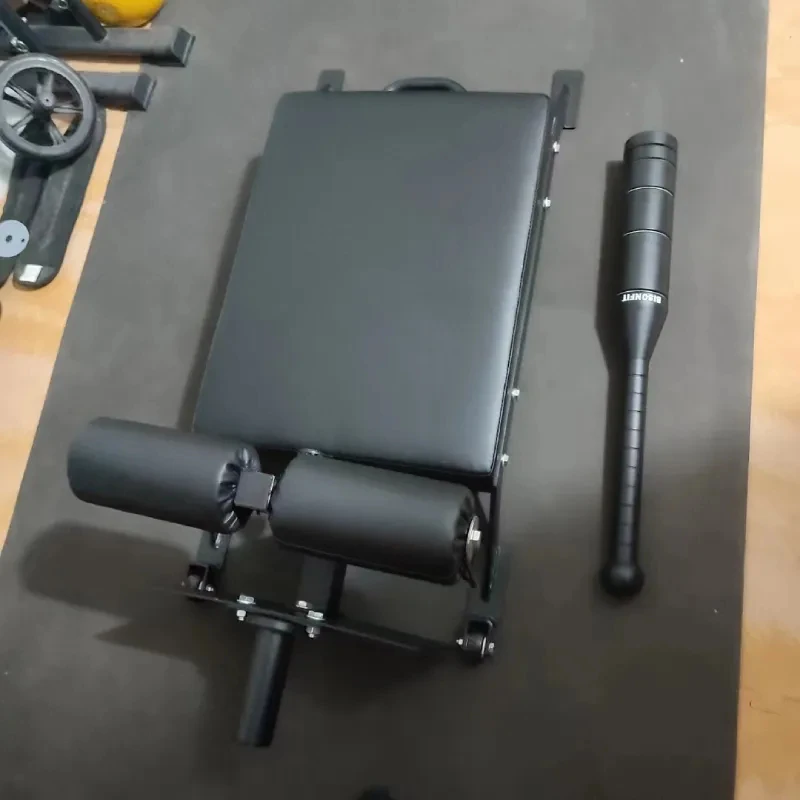 Modern Adjustable Nordic Curl Bench-Glute Ham Developer for Floor Exercise and Nordic Training