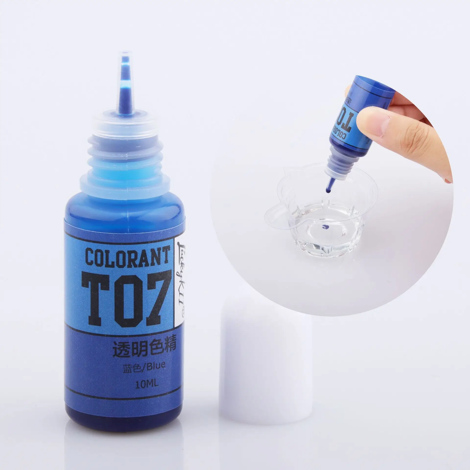 Transparent Resin Pigment DIY Crafts Epoxy Pigment Color Essence Liquid Art Ink Liquid Colorant Dye 14pcs