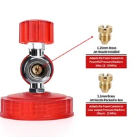 Pressure Washer Water Gun Kit for Car Cleaning Hose Connector For Karcher Nilfisk Parkside Bosch Quick Connector Nozzles 2