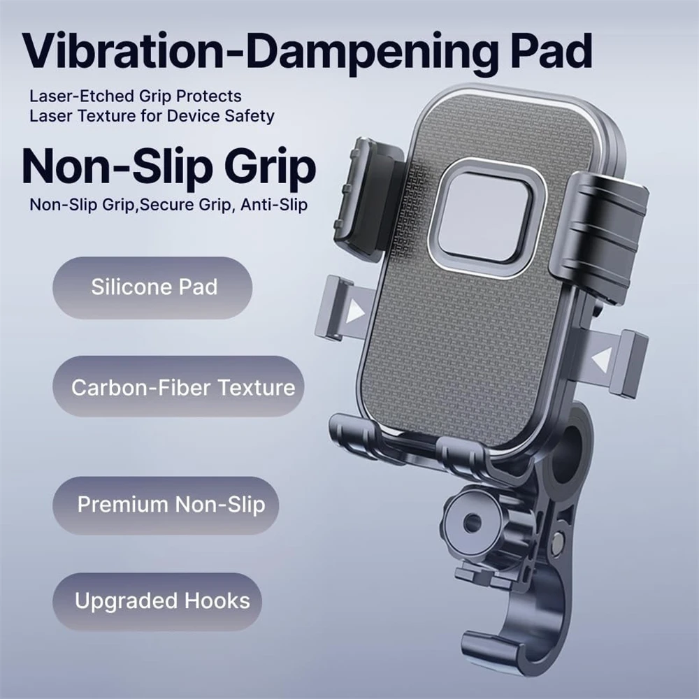 Versatile Adjustable Phone Mount for Bikes and Scooters - Ideal Gift