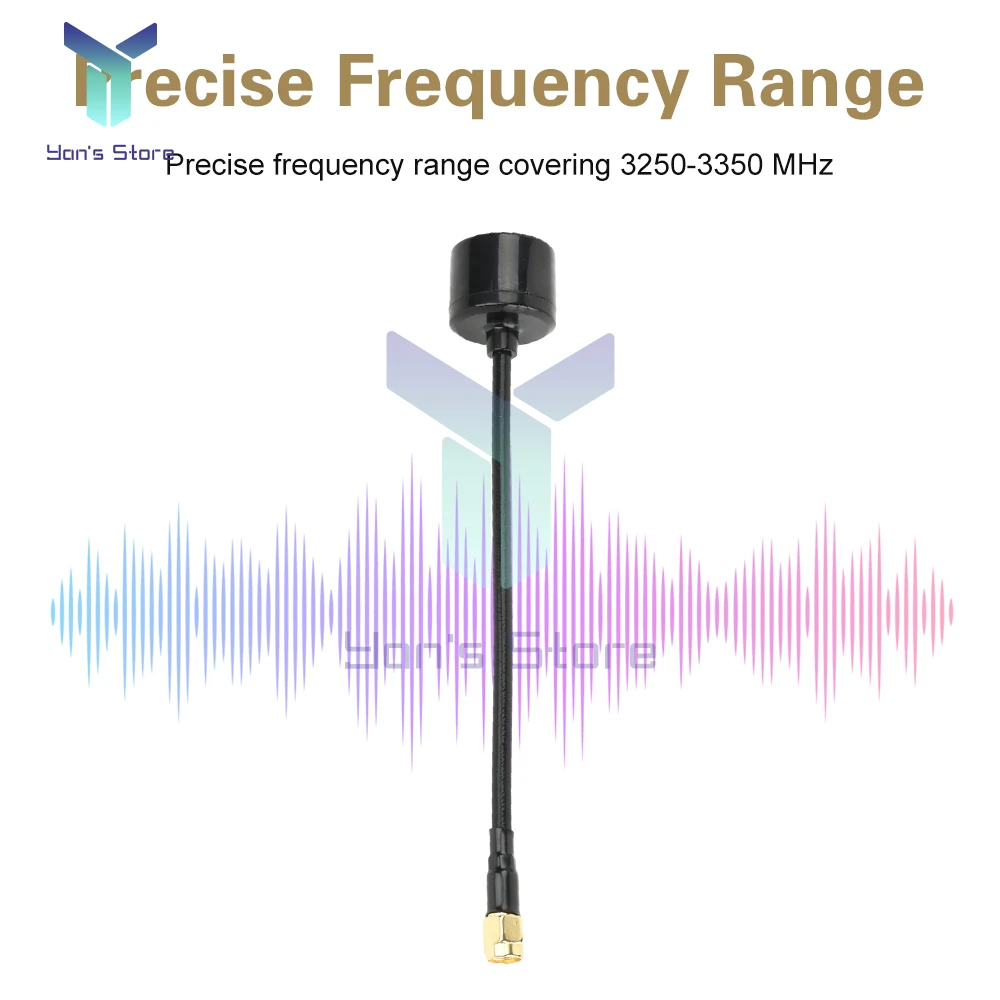 Antenne FPV 4.5dBi 160mm 3.3GHz SMA pour Drone