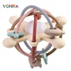 Rattle & Sensory Teether Bed Bell Silicone Montessori Ball Newborn Baby Toys Children's Kids Gift Development Games 0 36 Months 1