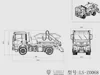 RTR LESU 4*4 RC Skip Loader Truck 1/14 Remote Control Hydraulic Metal Dumper 3-speed Swing Arm Dump Car Model Light Sound System 6