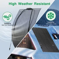 ETFE panneau solaire 18v 100w 200w 300w 400w Flexible Durable étanche monocristallin cellule solaire chargeur de batterie solaire 6
