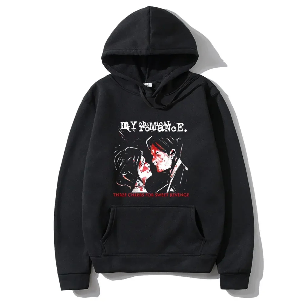 

MY CHEMICAL ROMANCE THREE CHEERS FOR SWEET REVENGE Hoodie Sweatshirt Men Women Cotton Hoodies Fashion Loose Hoody Sweatshirts