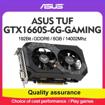 Asus high-end unique TUF GTX1660S -6G game GDDR6 192bit game desktop computer graphics card 1
