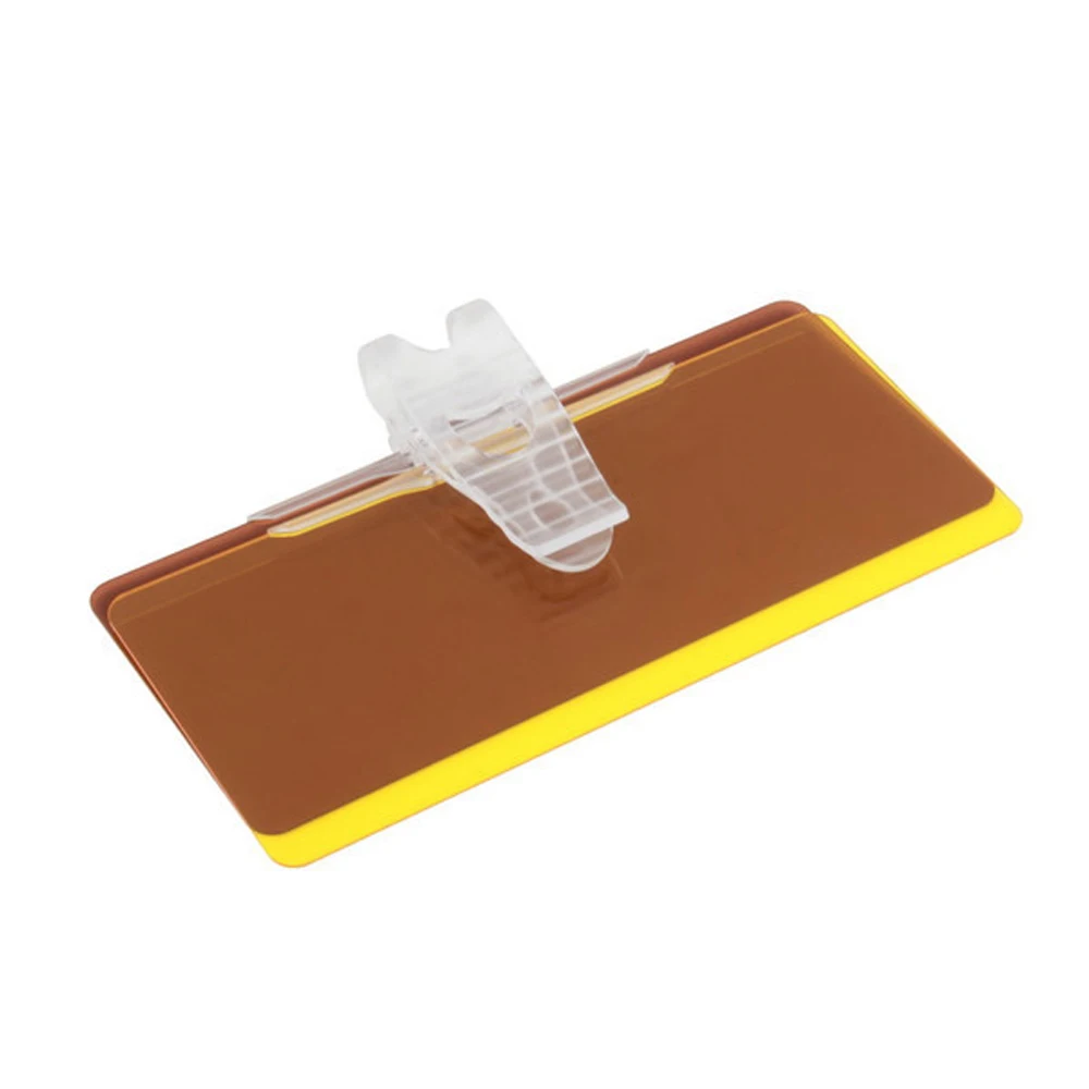 30*13*2cm Yellow Auto Car Anti-Glare Dazzling Goggle Night Vision Car Mirror Sun Visor Shade Accessories Goggles