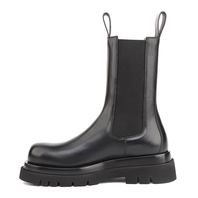 고급 남성용 첼시 부츠 - 스트리트 패션의 완벽한 조화