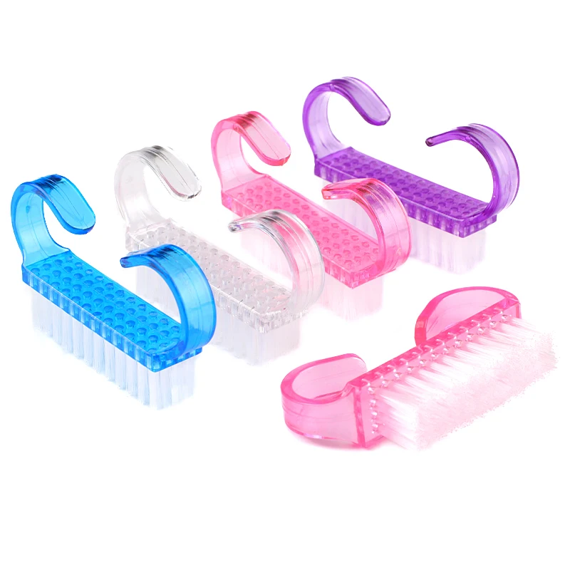 100Pcs Nail Art Brush Nail Dust Power Cleaning Brushes Remover Acrylic Nail Manicure Soft Remove Small Angle Nail Care Tools 2