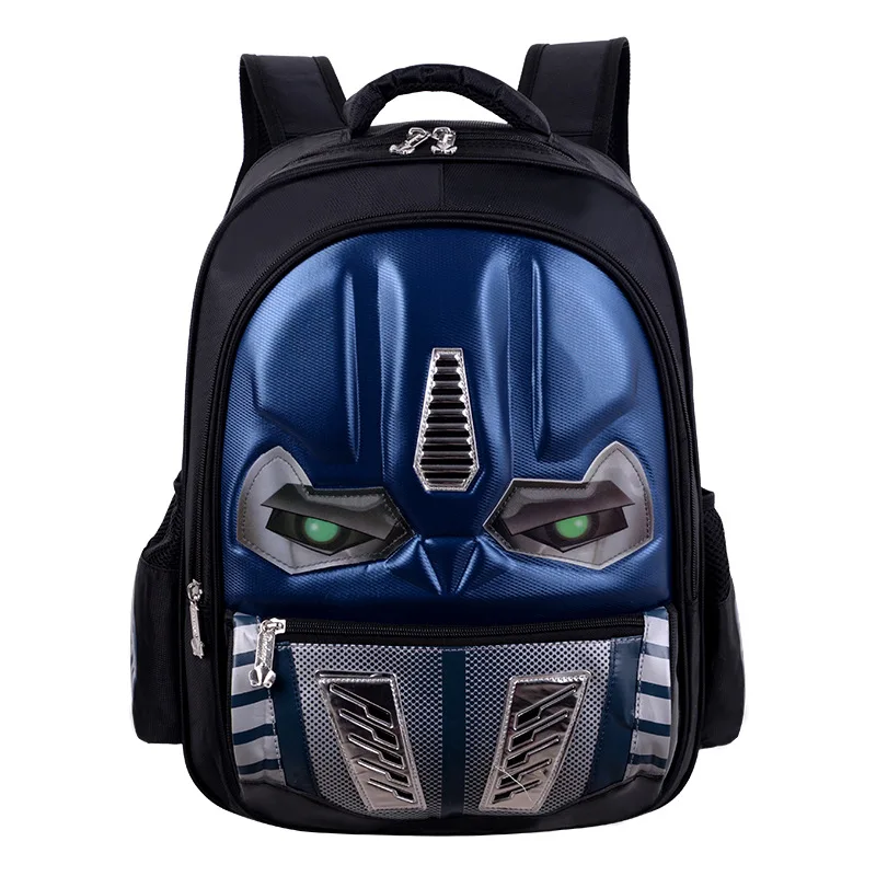 Primary School Schoolbags Grades 1-3-6 Hard Shell Car Children's Waterproof 3D Dazzling Light Backpack 6