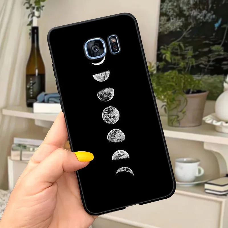 Cute Letters Soft Silicone Phone Case Cover - For Samsung Galaxy S7 Edge