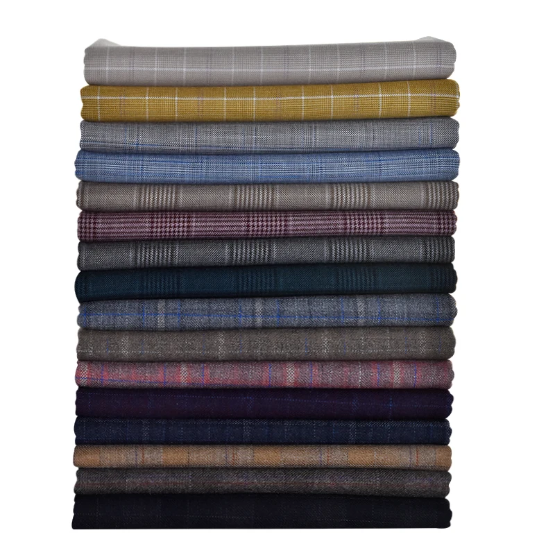 Suit Vest Fabric Fashion Cloth Plaid New Product