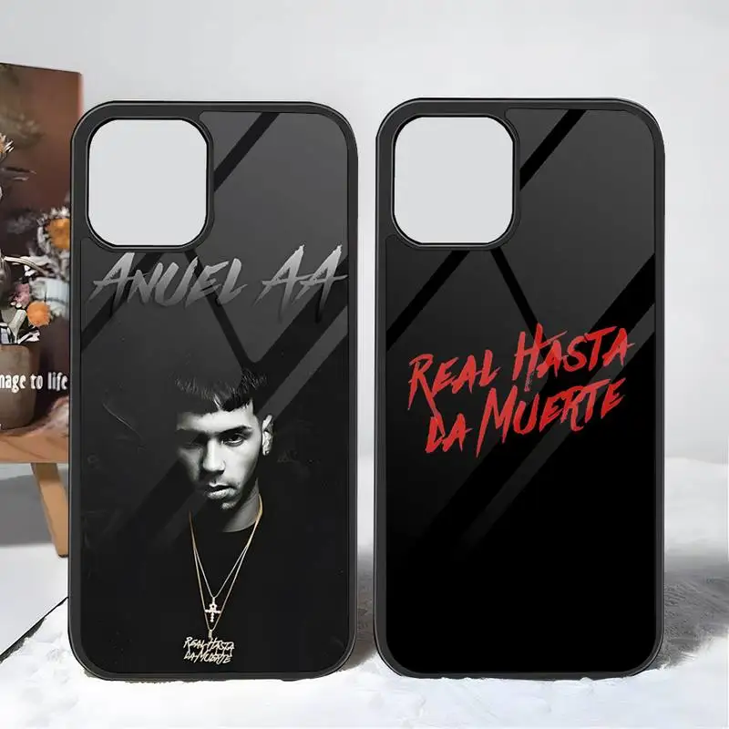 Luxury Design Rapper Anuel AA Phone Case - PC+TPU Back Cover
