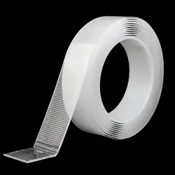 Ultra - Strong Transparent Double - Sided Nano Adhesive Tape - Removable, Waterproof, Heavy - Duty Sticky Strip (1pc)