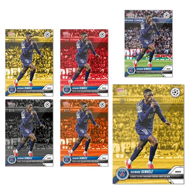 Tops Now 2024-25 UCL Ousmane Dembele Paris Saint-Germain FC