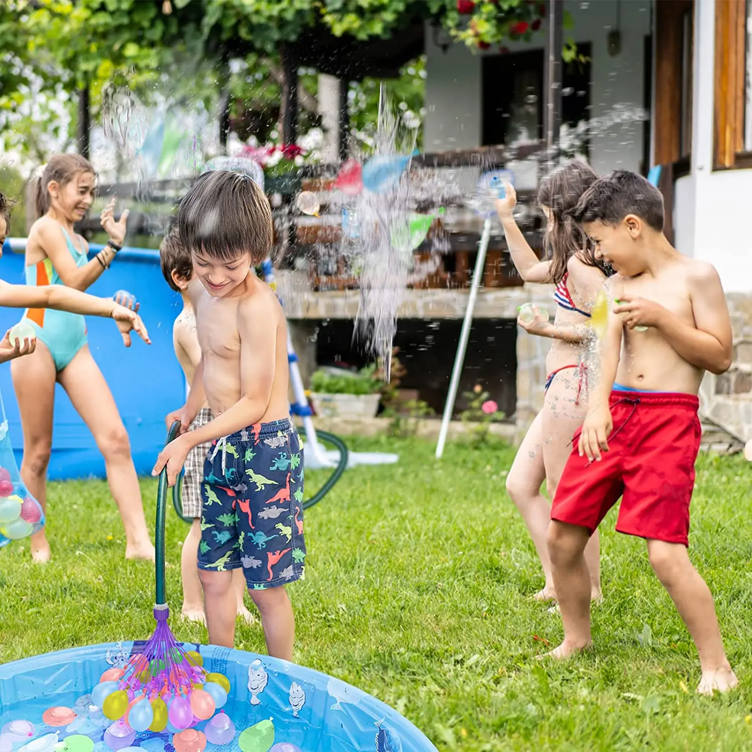 Water Balloons Quickly Filling Magic Bunch Balloons Bombs Instant Beach Toys Summer Outdoor Fighter Toys For Children 4
