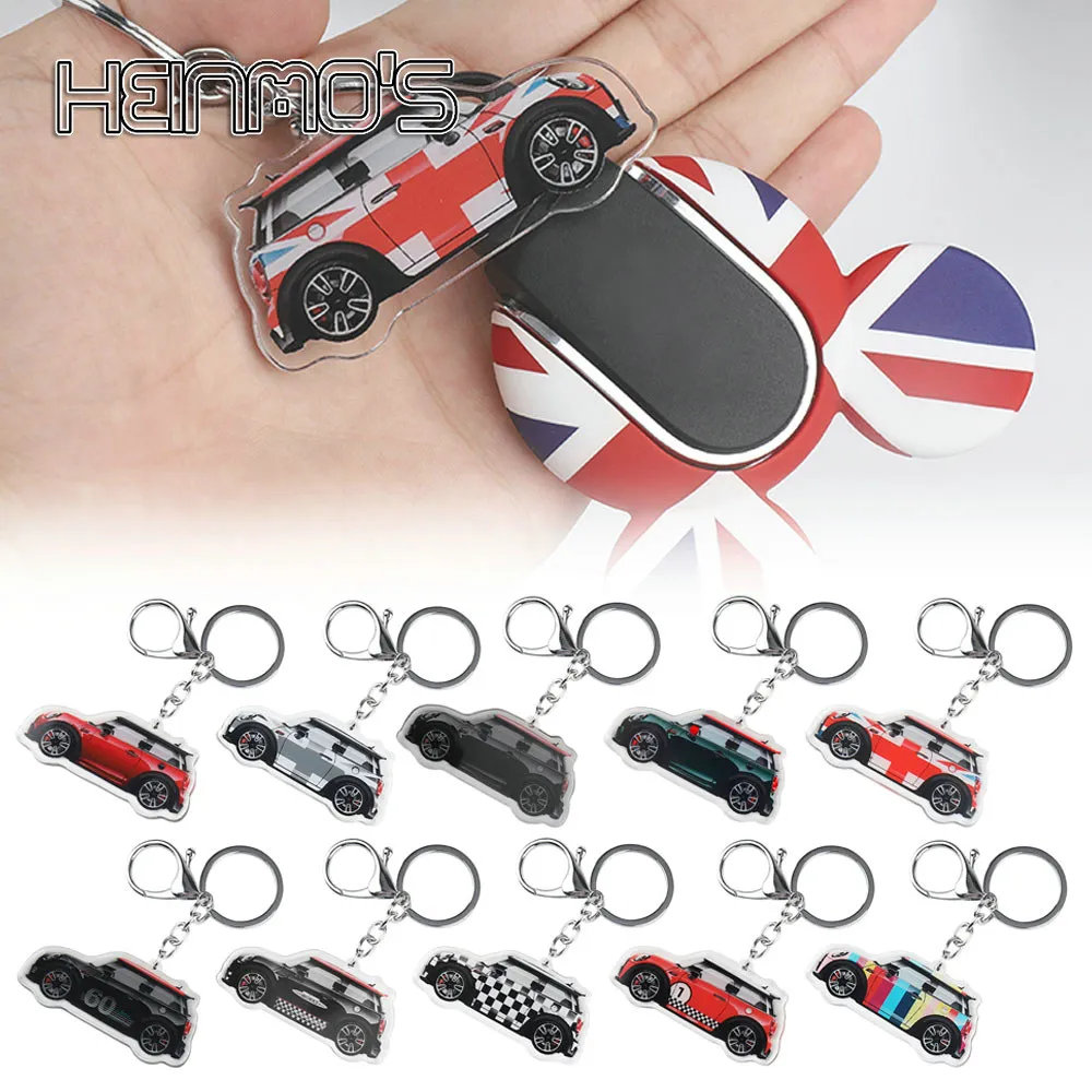 Für Mini Cooper S Eine R52 R53 R55 R56 R60 1PCS Mini Flügel Logo Keychain  Schlüssel Ring Metall Auto logo Schlüssel Kette Schlüsselring - AliExpress