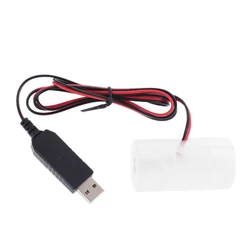 Universal USB to D Cell Battery Eliminator (1.5V)