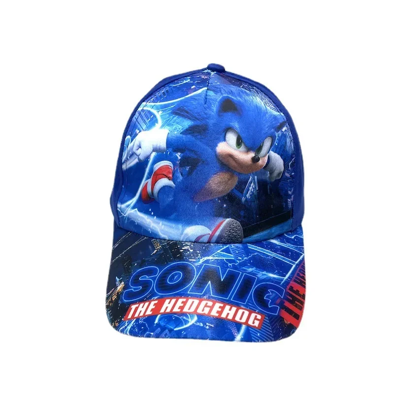 Explosive Sonic The Hedgehog Sonic Boy Anime Character Children's Hat Men and Women Baseball Cap Cap Birthday Gift