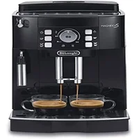 Super-automatic Espresso Coffee Machine Adjustable Grinder Manual Cappuccino Maker Double Boiler System 15 Bar Pressure Delonghi 1