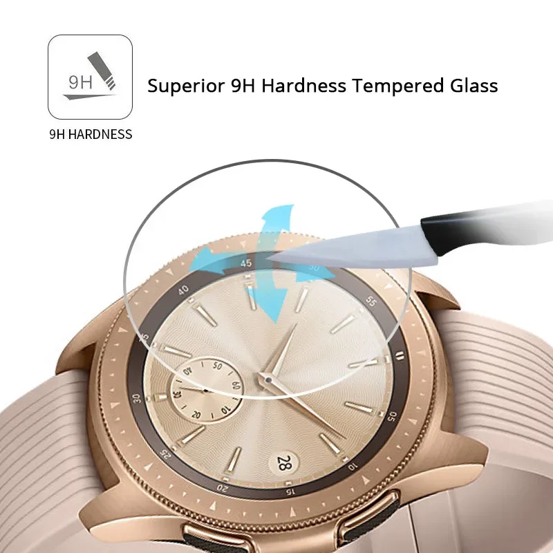 Watch Screen Protector 5/3/1 pcs For Samsung Galaxy Watch 46mm 42mm 9H Tempered Glass Anti-scratch Explosion proof
