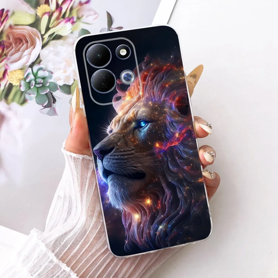 Cute Cartoon Animal Soft Silicone Clear Phone Case Cover