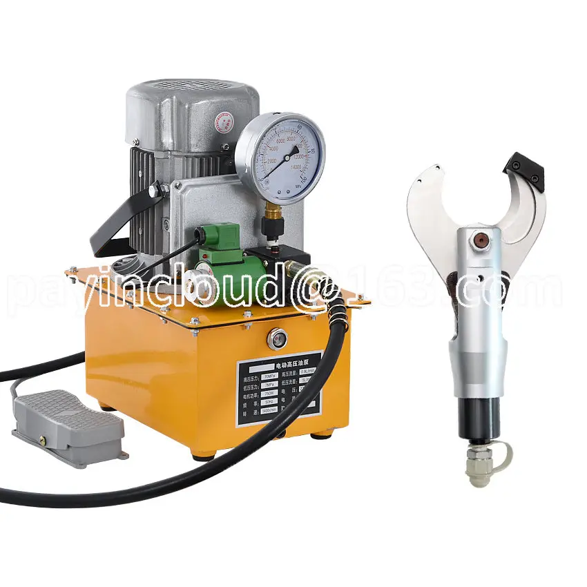 

CPC-120C Electric Hydraulic Cable Cutting Machine Cutting 120MM Shielded Cable Scissors