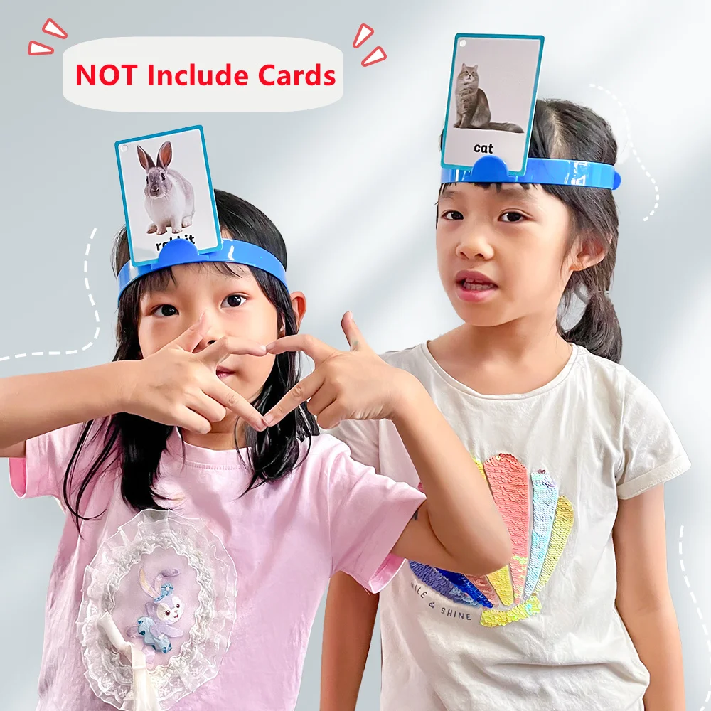 Guessing Game Hedbanz Cards DIY Classroom Game Headbands 40~60CM - Main Image