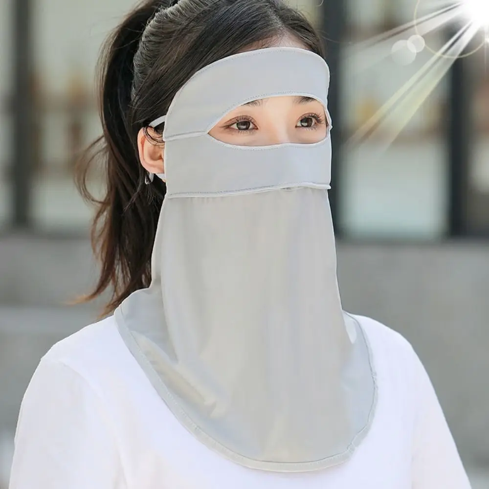 유니섹스 아이스 실크 통기성 바라클라바 자외선 차단 페이스 마스크, 자외선 차단, 사이클링 반다나, 멀티캠, 각반 스카프, 자외선 차단